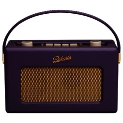 Roberts RD60 Revival 'Retro Style' Portable DAB/FM RDS Digital Radio in Cassis Purple finish